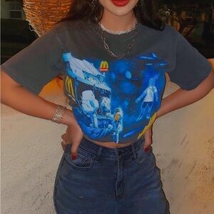Travis Scott McDonald’s tee